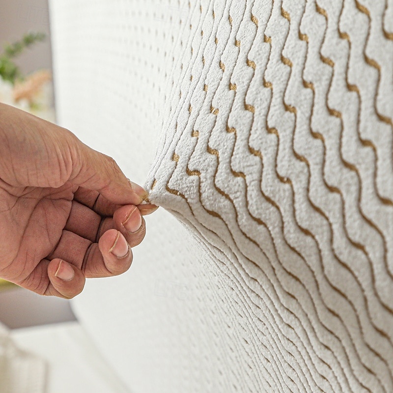 1 stk hodegjerdetrekk elastisk jacquard nattbordstrekk for seng på soverommet enkelt å rengjøre hodegjerdetrekk 2025 - $25.99 –P7