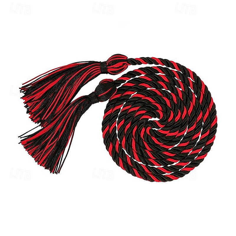 Lot de 10 cordons d'honneur de remise de diplôme de 67 pouces, cordons d'honneur à pompon de remise de diplôme, cordons d'honneur en vrac pour étudiants diplômés de 2025 ? $20.99 –P26
