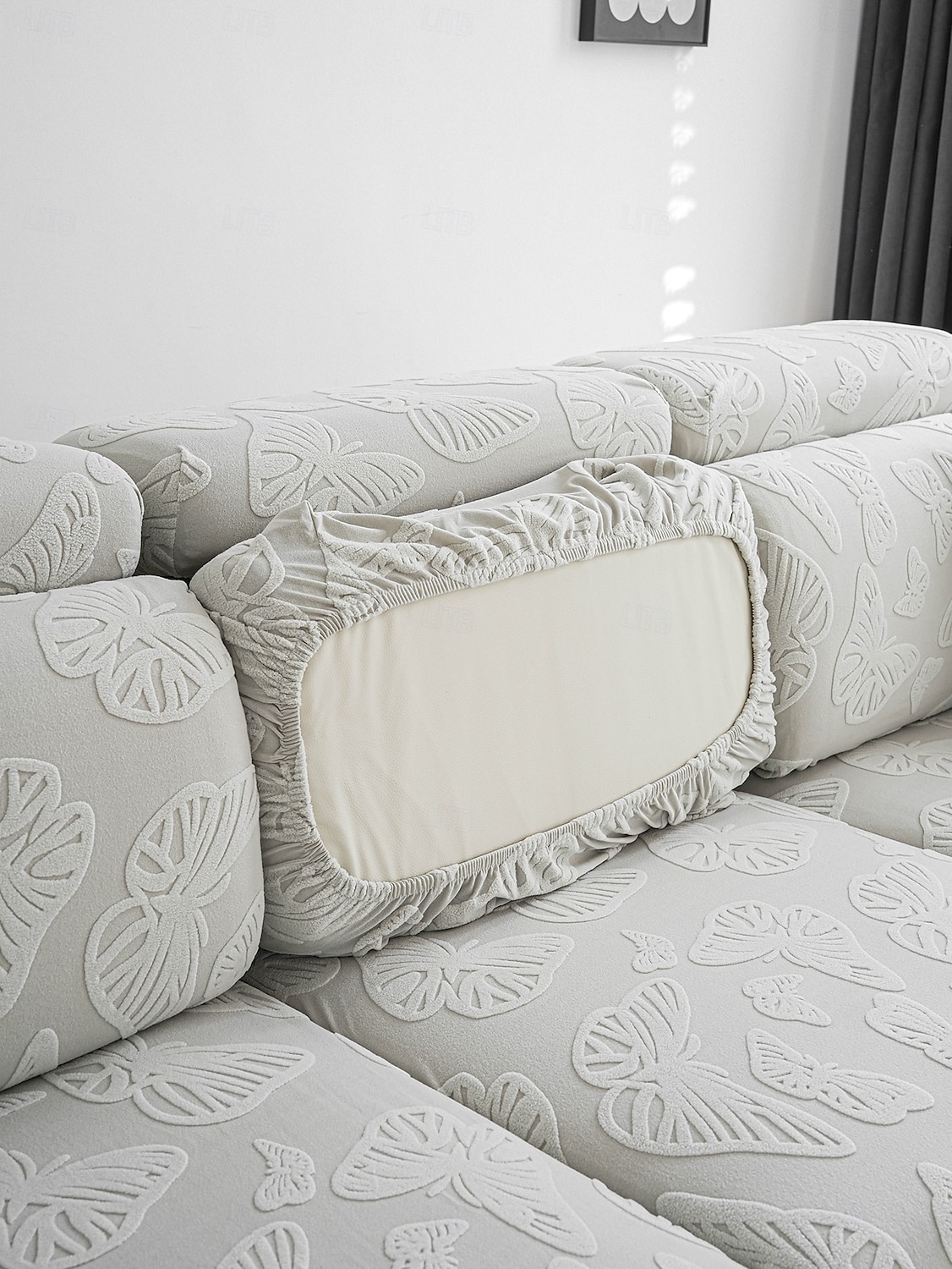 housse de canapé housse de coussin de siège housses en polyester à imprimé géométrique de 2025 ? GBP £12 –P2