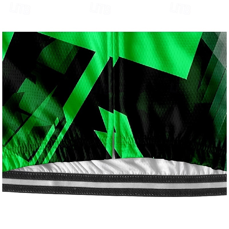 Муж. Велокофты Геометрический принт С короткими рукавами Велоспорт Футболка Футболка Джерси с 3 задними карманами Горные велосипеды Быстровысыхающий Анатомический дизайн Фитиль Дышащий Виды спорта 2025 - $25.99 –P4