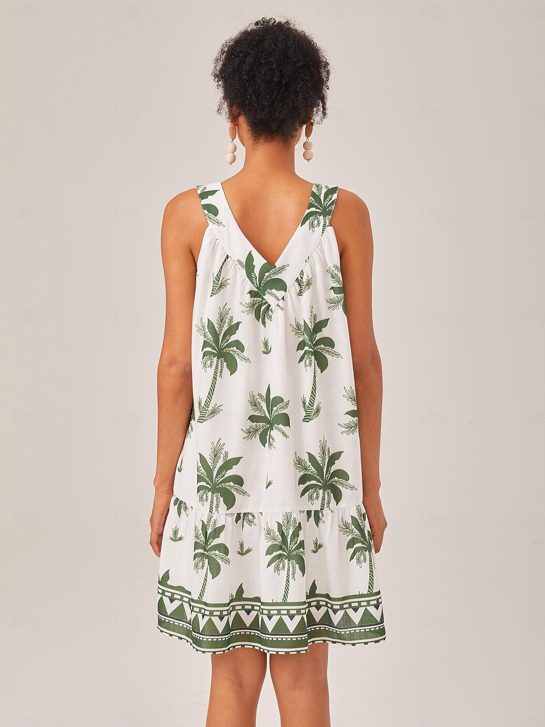 resort print losse tank mini jurk 2025 - $45.99 –P6