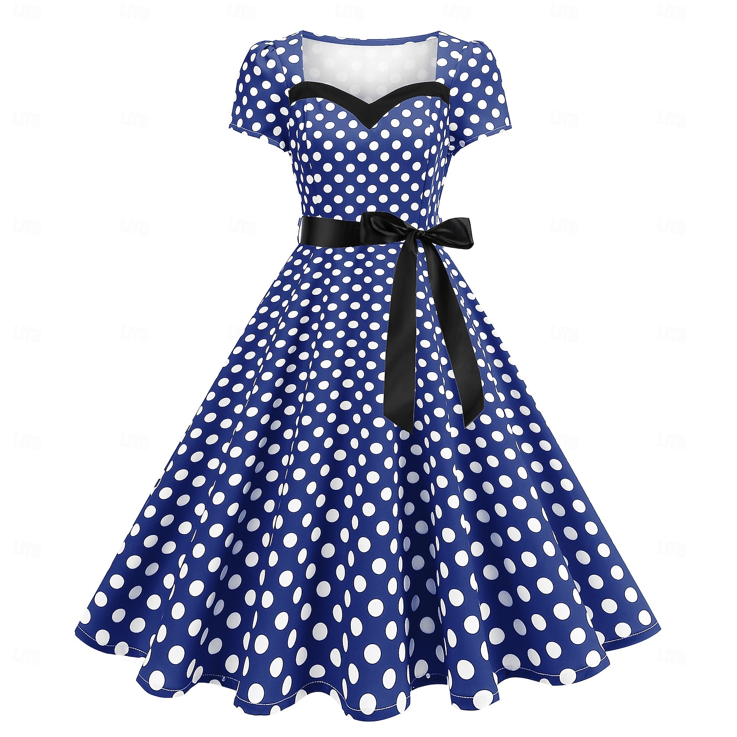 Retro Vintage 1950s Dress Swing Dress Polka dots Women's Carnival Masquerade Daily Wear Bachelorette Party Adults' Dress Homecoming Dresses 2025 - $41.99 –P1