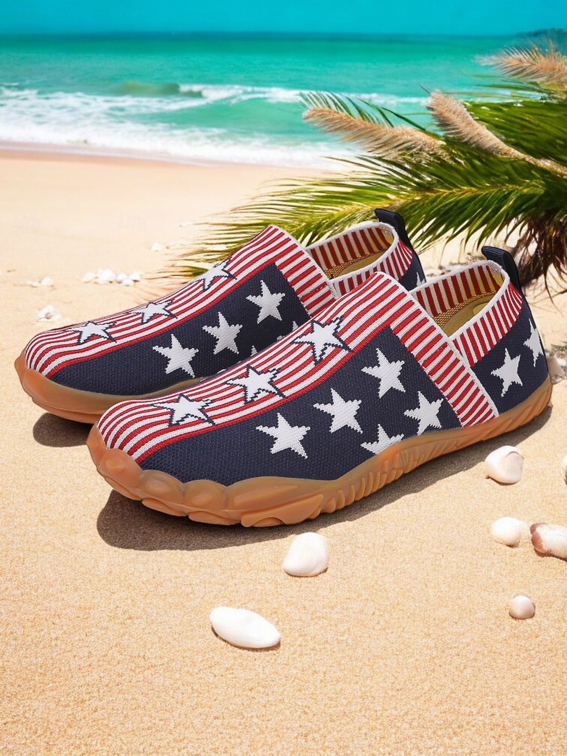 Women's Patriotic Anniversary Water Shoes – Quick-Dry, Wide Fit, Non-Slip for Beach, Pool, Travel & Summer 2026 - $29.99 –P1