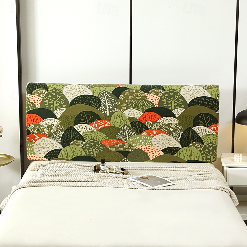 1 capa de cabeceira à prova de respingos de malha elástica jacquard capa de cabeceira para cama no quarto fácil de usar e limpar capa de cabeceira doméstica waffle de 2025 por $27.99 –P18