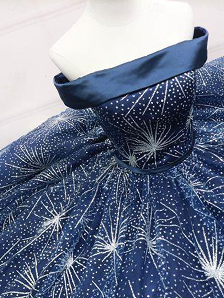 Rochie de bal A-Line Rochie de Quinceanera Elegantă Rochie pentru nuntă Invitat la nuntă Lungime până la podea Fără mâneci Pe umeri Poliester Fără spate cu pliseuri și paiete 2025 - $119.99 –P2