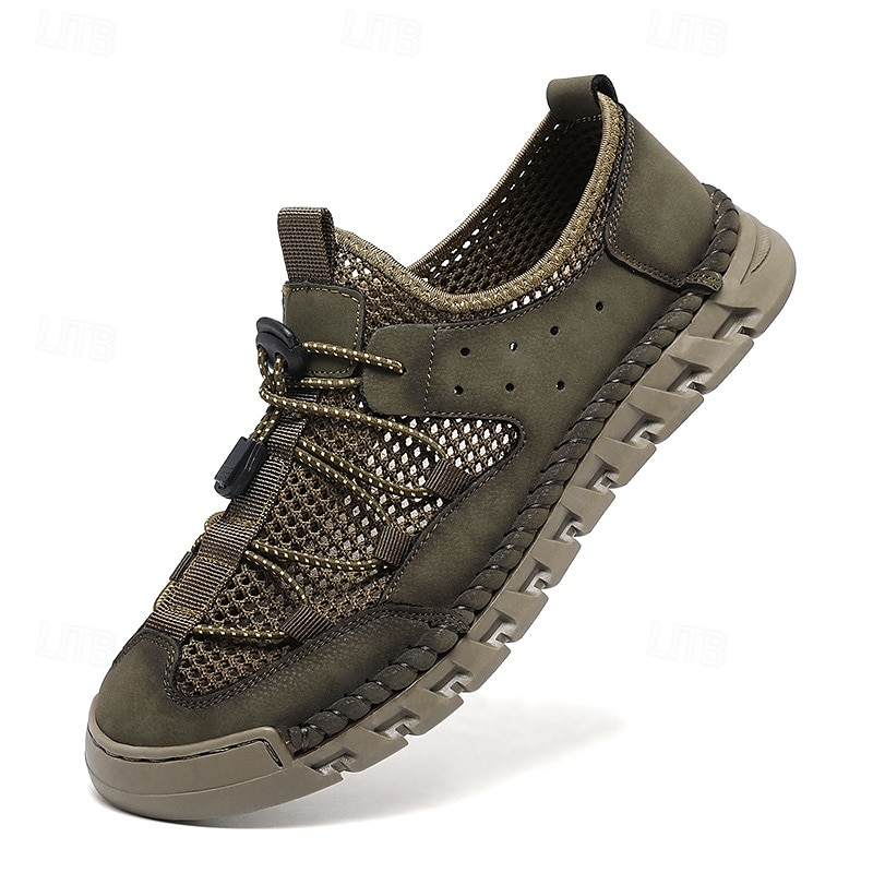 Outdoor Men's Sandals with Sturdy Sole and Adjustable Fit – Lightweight Footwear for Hiking, Outdoor Adventures and Beach Days 2025 - $42.99 –P1