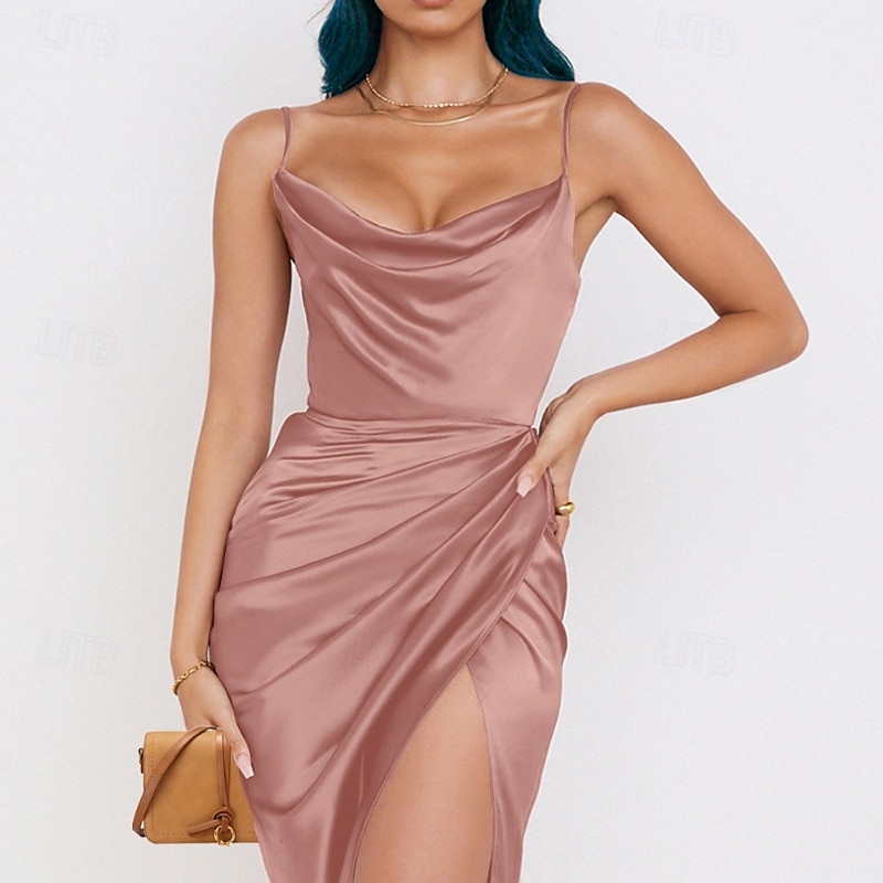 Per donna Mini Abito Abito Bianco Abito da laurea Abito Sottoveste Moda Moderno Compleanno Laurea Data Vestibilità regolare Semplice Senza Maniche Spalline sottili Rosa chiaro Nero Bianco Rosa Estate del 2025 a $29.99 –P18