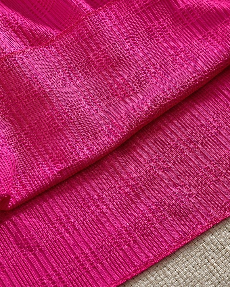 Děti Dívčí Šaty Králíček Krátký rukáv Venkovní Ležérní Módní Rozkošný Polyester Délka ke kolenům Volnočasové šaty Áčkové šaty Léto 4 roky + Sytě červená 2025 - $18.49 –P7