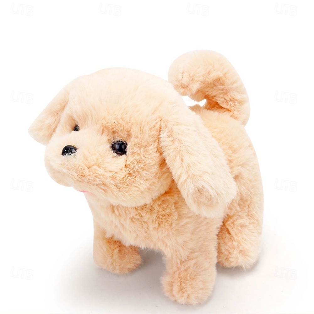 2025年 ぬいぐるみの犬、ぬいぐるみ、インタラクティブな犬ロボット、ロボット犬、吠える、タッチコントロール、電子ペットロボット、子犬のおもちゃ、女の子、赤ちゃん、子供向けのアニメ犬  コレクション – $24.99 –P6