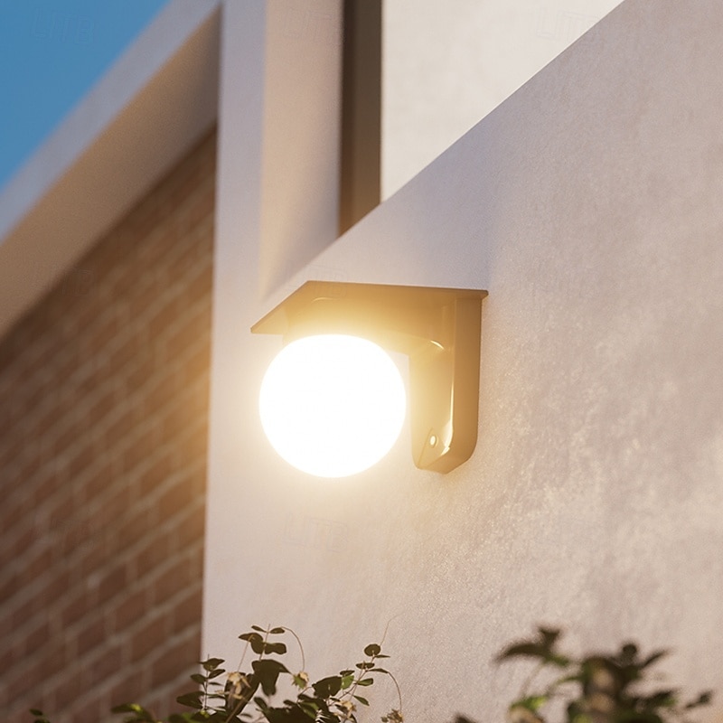1 st. zonne-buitenlamp wandlamp binnenplaats balkon decoratie buiten waterdichte patio lamp huis tuin lay-out hek omgevingslicht 2025 - $53.99 –P6