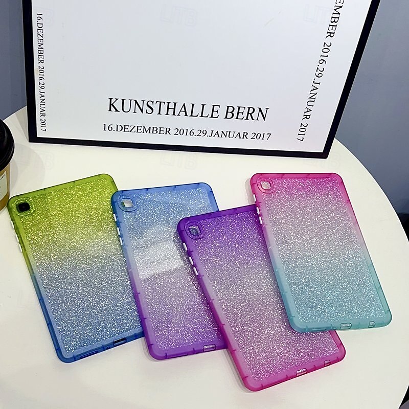לוּחַ כיסויים מכסים ל עבור Samsung Galaxy Tab A9 8.7" S9 11 inch S9 Plus 12.4" S8 S7 11'' S6 Lite A8 10.5'' A7 Lite 8.7'' A7 A9 Plus 11" מגן גוף מלא עמיד בזעזועים צבע הדרגתי זוהר ונוצץ TPU 2025 - $20.99 –P1