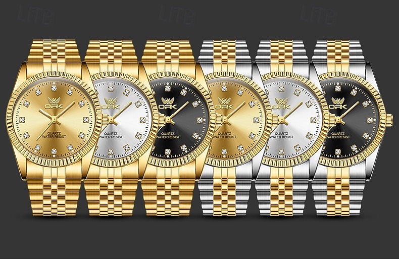 OPK Luxury Brand Watch Circular Dial Luminous Stainless Steel Men's Quartz Watch 2025 - $25.99 –P9