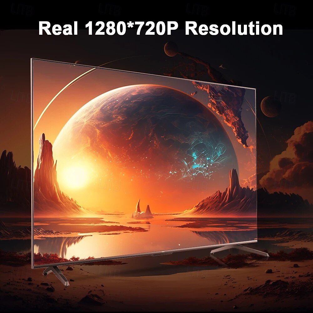 LCD Projector Auto focus Keystone Correction 720P (1280x720) 280 lm Android Compatible with HDMI USB 2025 - $147.99 –P12