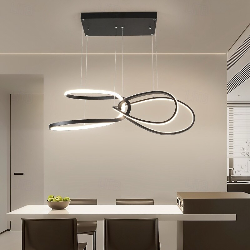90 cm Geometriai formák Függőlámpák Fém Művészeti stílus Galvanizált Festett felületek Kortárs 110-120 V 220-240 V 2025 - $399.99 –P2
