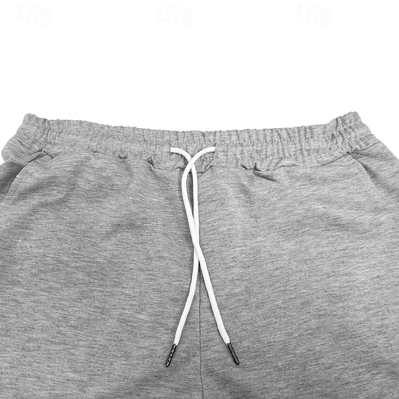 Hombre Trajes de camiseta Trajes de 2 piezas Camiseta y pantalones cortos Manga Corta Cuello Mao Verano A Rayas Moda Casual 2 Piezas Vacaciones Ropa Cotidiana Noche Negro Rojo Azul Marino Oscuro 2026 - $32.99 –P5