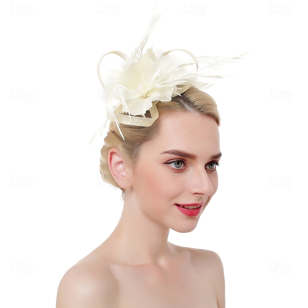Elegante Derby Copricapo affascinante Gentildonna Costume Per donna Carnevale Feste Derby Ricevimento di matrimonio Adulti Fascinator Primavera & Estate del 2026 a $32.99 –P5