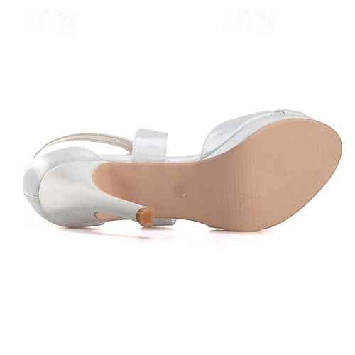 Sapatos de salto alto com tiras de cetim roxo para mulheres – sandálias de coquetel plataforma com fecho de fivela para festas noturnas e casamentos de 2026 por $84.99 –P6
