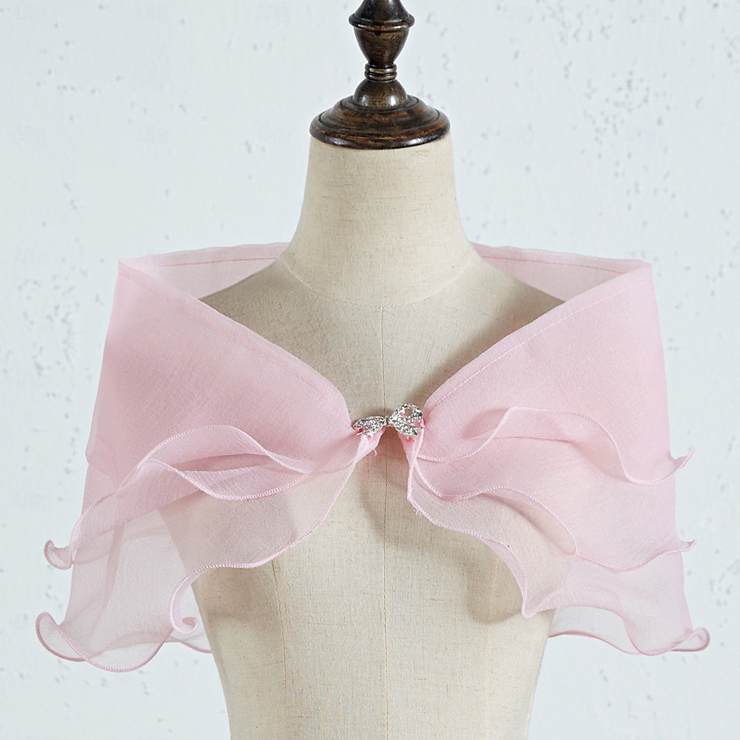 Shawls Women's Wrap Bolero Shrug Coats / Jackets Elegant Sun Protection Short Sleeve Chiffon Wedding Wraps With Pure Color For Formal Spring & Fall dress to impress 2025 2025 - $6.99 –P13