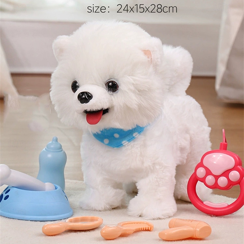 Puppy Toys for Kids Toy Dogs That Walk and Bark Walking Dog Toy for Kids with Leash Interactive Stuffed Puppy with Remote Control for Girls and Boys Aged 3-7 Year Old 2025 - $64.99 –P6