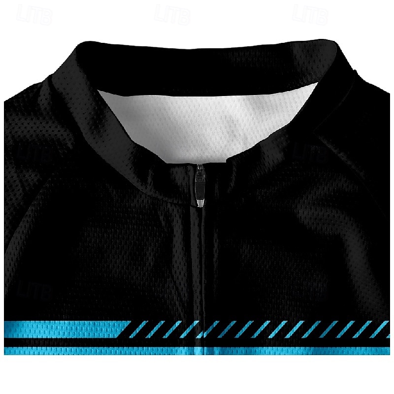 Voor heren Wielrenshirt Korte mouw Fietsen T-shirt Shirt met 3 achterzakken Bergracen Ademend Sneldrogend Anatomisch ontwerp Lampenkatoen Geel Rood Blauw Sport Kleding 2025 - $25.99 –P15