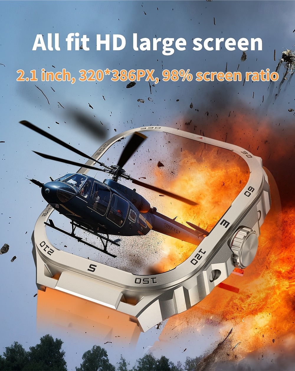 696 GW20 Εξυπνο ρολόι 2.1 inch Έξυπνο ρολόι Bluetooth ΗΚΓ + PPG Βηματόμετρο Υπενθύμιση Κλήσης Συμβατό με Android iOS Γυναικεία Άντρες Κλήσεις Hands-Free Υπενθύμιση Μηνύματος IP 67 Θήκη ρολογιού 41mm 2025 - $42.99 –P3
