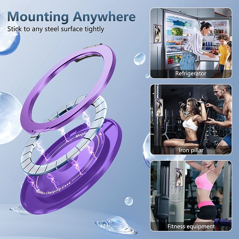 Phone Case For Samsung Galaxy S24 Ultra Plus S23 Ultra Plus S22 Plus  Ultra Back Cover with Stand Holder Magnetic Shockproof Retro PC 2025 - $22.99 –P2