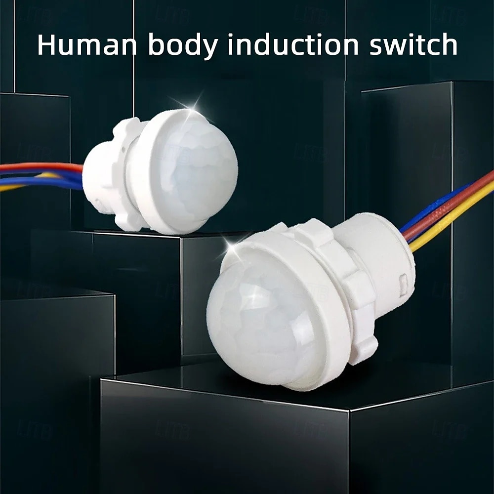 Motion LED Sensor Light Switch PIR Sensor Infrared Detection Switch 110-240V Ceiling Wall Mount Smart Light Switch for Home LED Lamp Bulb Light 3Pcs 2025 - $19.49 –P1