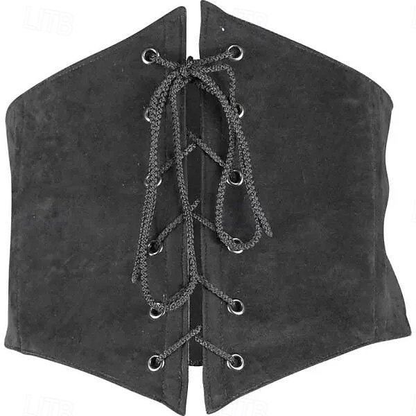 Retro Vintage Punk e gótico Medieval Espartilhos Abaixo do Peito Cordões Fantasia Homens Carnaval Baile de Máscaras Carnaval Espetáculo Mascarilha Adulto Corpete de 2026 por $24.99 –P7