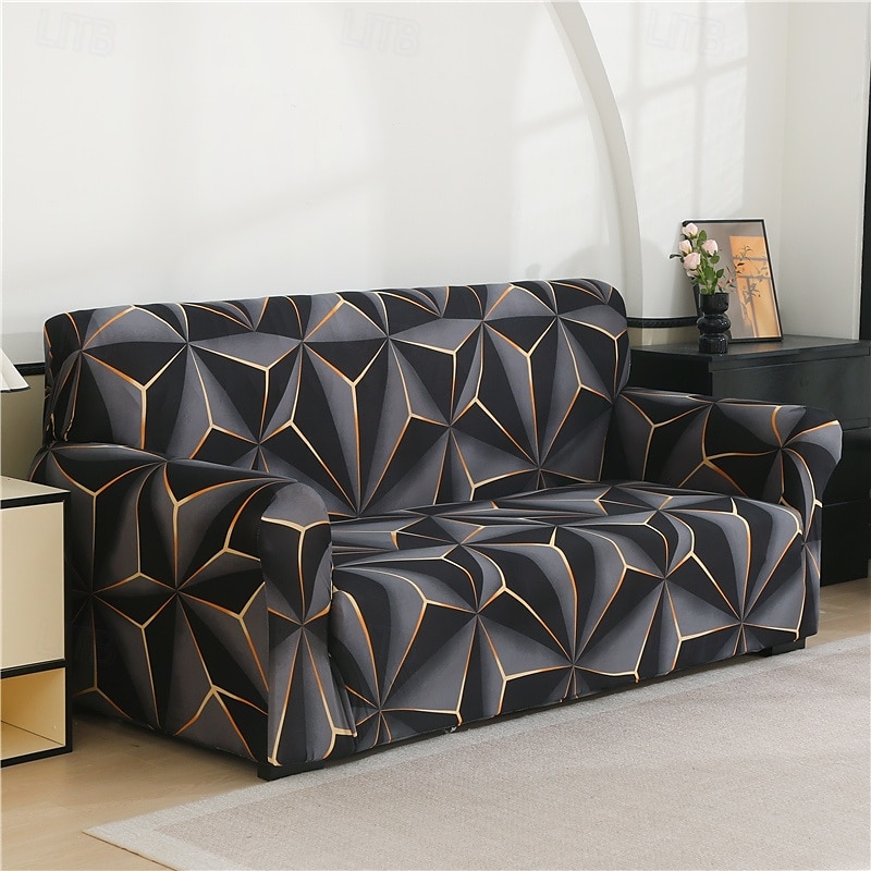 غطاء أريكة مطبوع غطاء أريكة مرن على شكل حرف L غطاء أريكة واقي أثاث لغرفة النوم والمكتب وغرفة المعيشة وديكور المنزل 2026 - $35.99 –P15