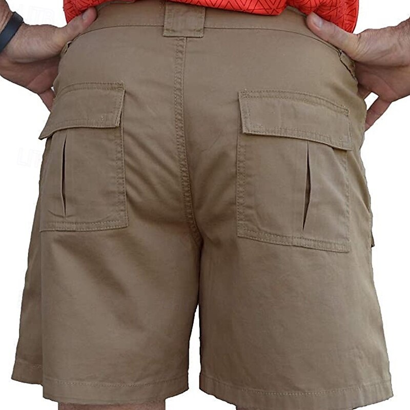 Per uomo Pantaloncini cargo Shorts Bermuda Elastico in vita Multi-tasche Gamba Dritta Semplice Traspirante Indossabile Lunghezza al ginocchio All'aperto Casuale Campeggio & Escursionismo Moda del 2025 a $21.99 –P2