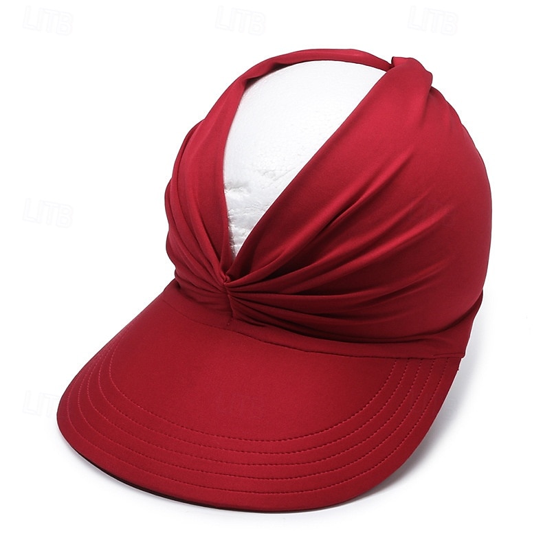 Sun Hats for Women UV Protection Sun Visor Wide Brim Summer Hats with Ponytail 2025 - $15.49 –P7
