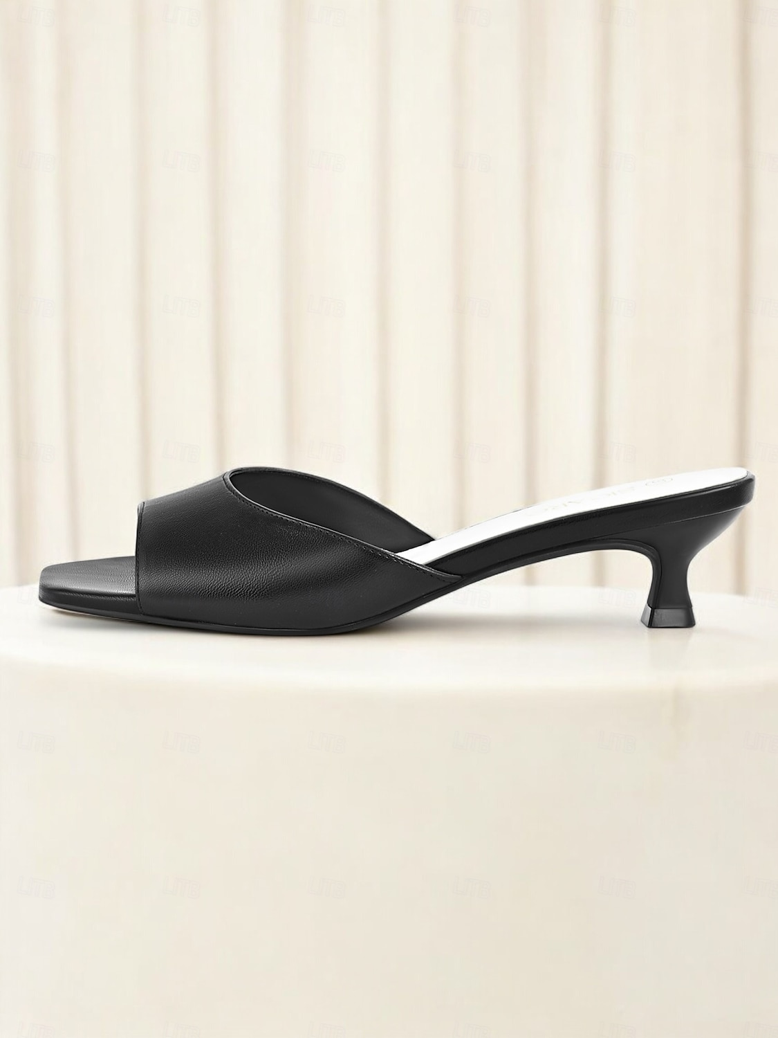 sandali da donna classici con tacco a gattino e punta aperta – eleganti sandali slip-on per l'ufficio e le feste del 2026 a $32.99 –P4