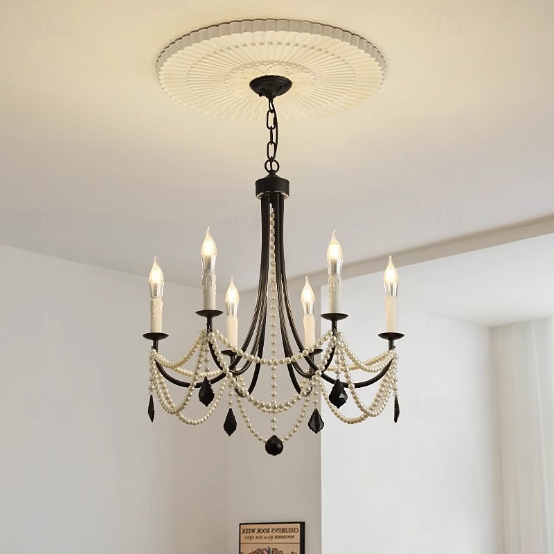 3-Light 6-Light 30 cm Lámpás dizájn Csillárok Fém Festett felületek LED 110-120 V 220-240 V 2025 - $582.97 –P1