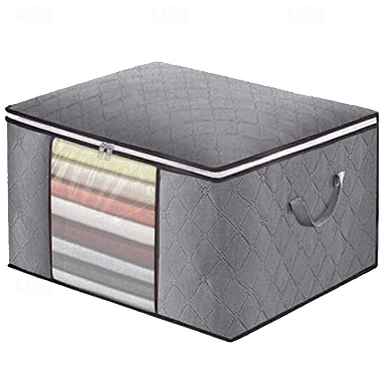4-Pack Heavy-Duty Storage Bags with Zipper Under Bed Storage Waterproof Moving & Travel Storage Organizers Foldable Reinforced Handles for Clothes, Bedding,Blankets Space-Saving,Vertical Style 2026 - $24.99 –P7