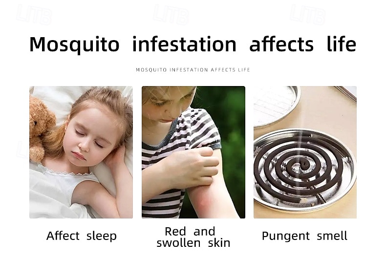 USB Mosquito Repellent Watch – Summer Silicone Bracelet for Adults and Children, Safe Wearable Mosquito Repellent 2025 - $17.99 –P2