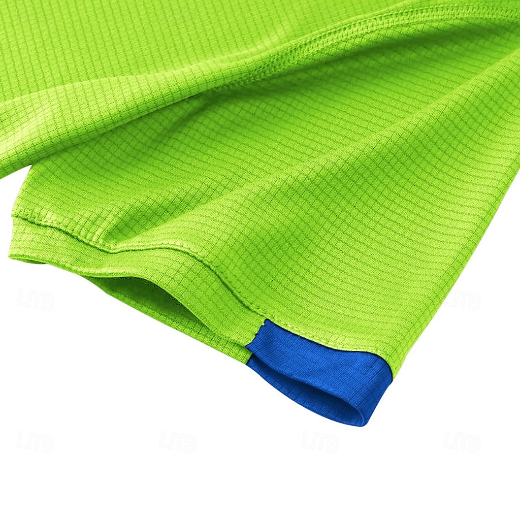 2025年 男性用 Tシャツ マッスルシャツ 半袖 クルーネック 夏 活発的 クラシック スポーツ ランニング ライトブルー ブラック ライトグリーン メンズトップTシャツ  コレクション – $11.49 –P13
