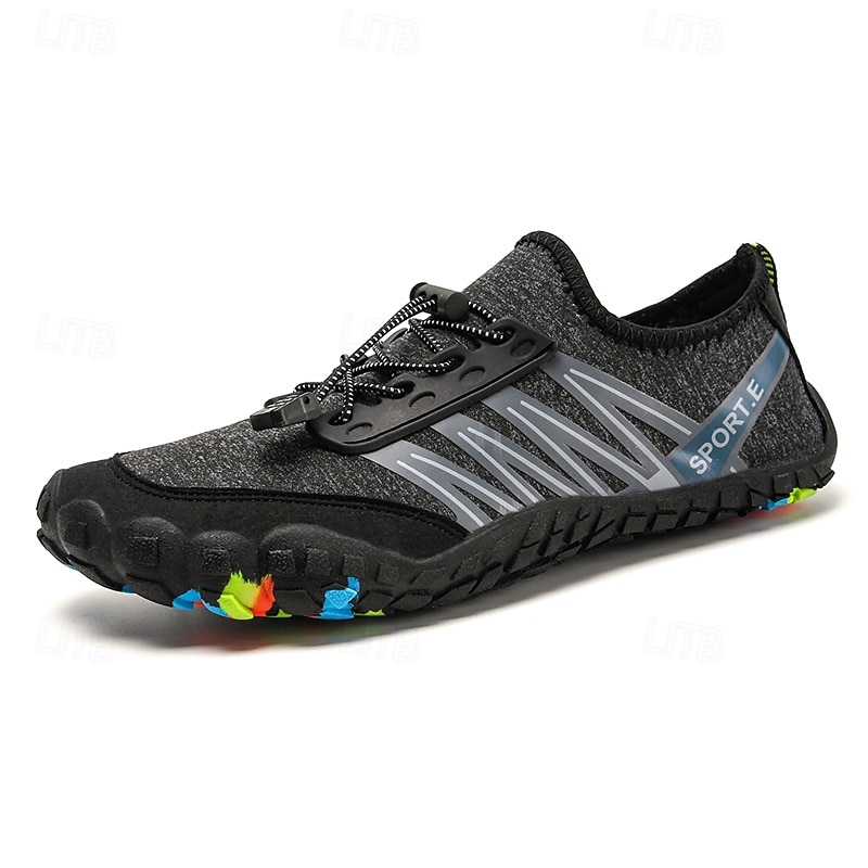 scarpe da ginnastica da uomo a piedi nudi - rosso brillante, suola robusta, design senza lacci - perfette per escursioni e avventure all'aria aperta del 2026 a $32.99 –P4