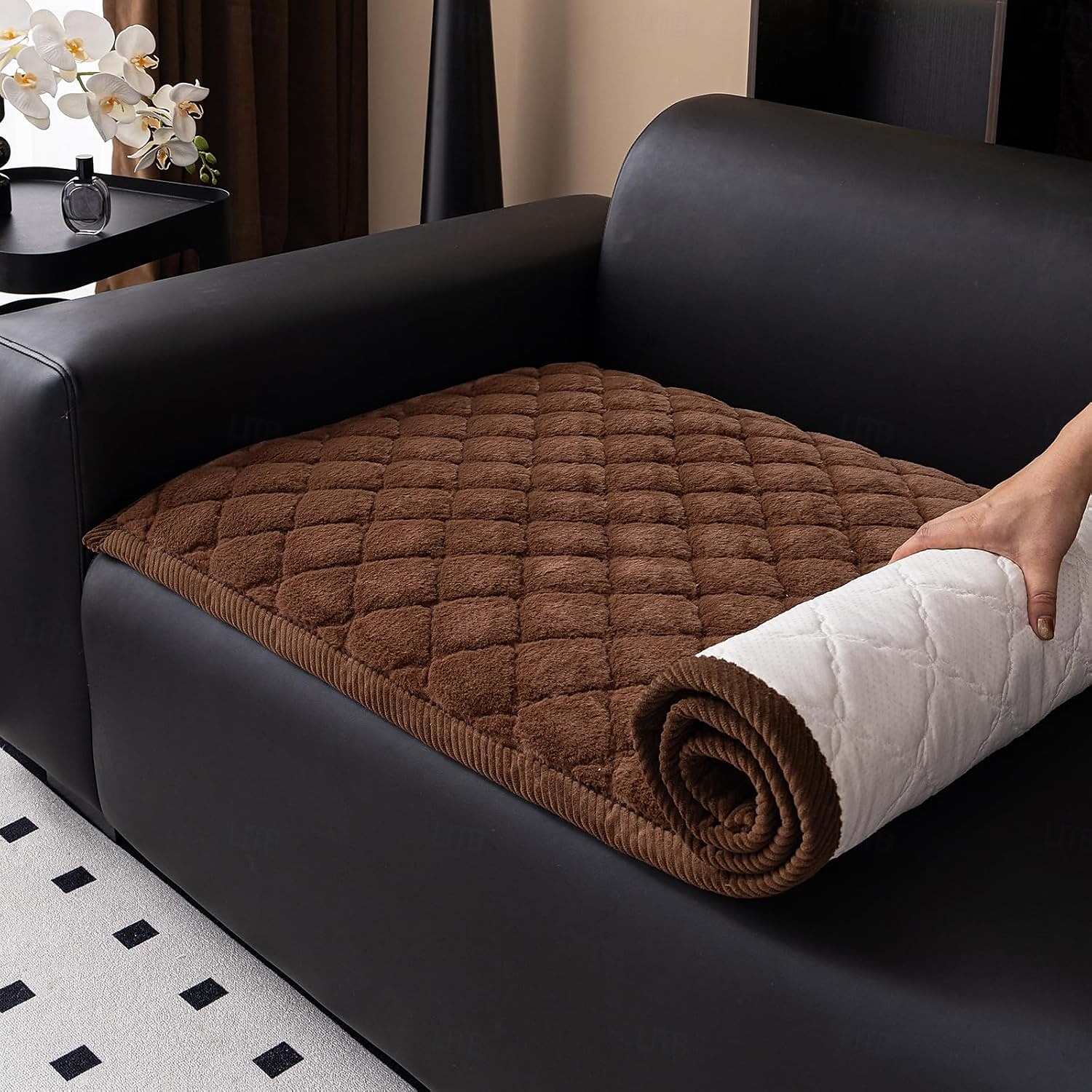 sofföverdrag för hundar fuzzy pet sofföverdrag till soffa rutigt hund sofföverdrag för 3 kuddar soffa soffa husdjursvänlig halkfri sofföverdrag husdjursfilt 2025 - $30.99 –P11