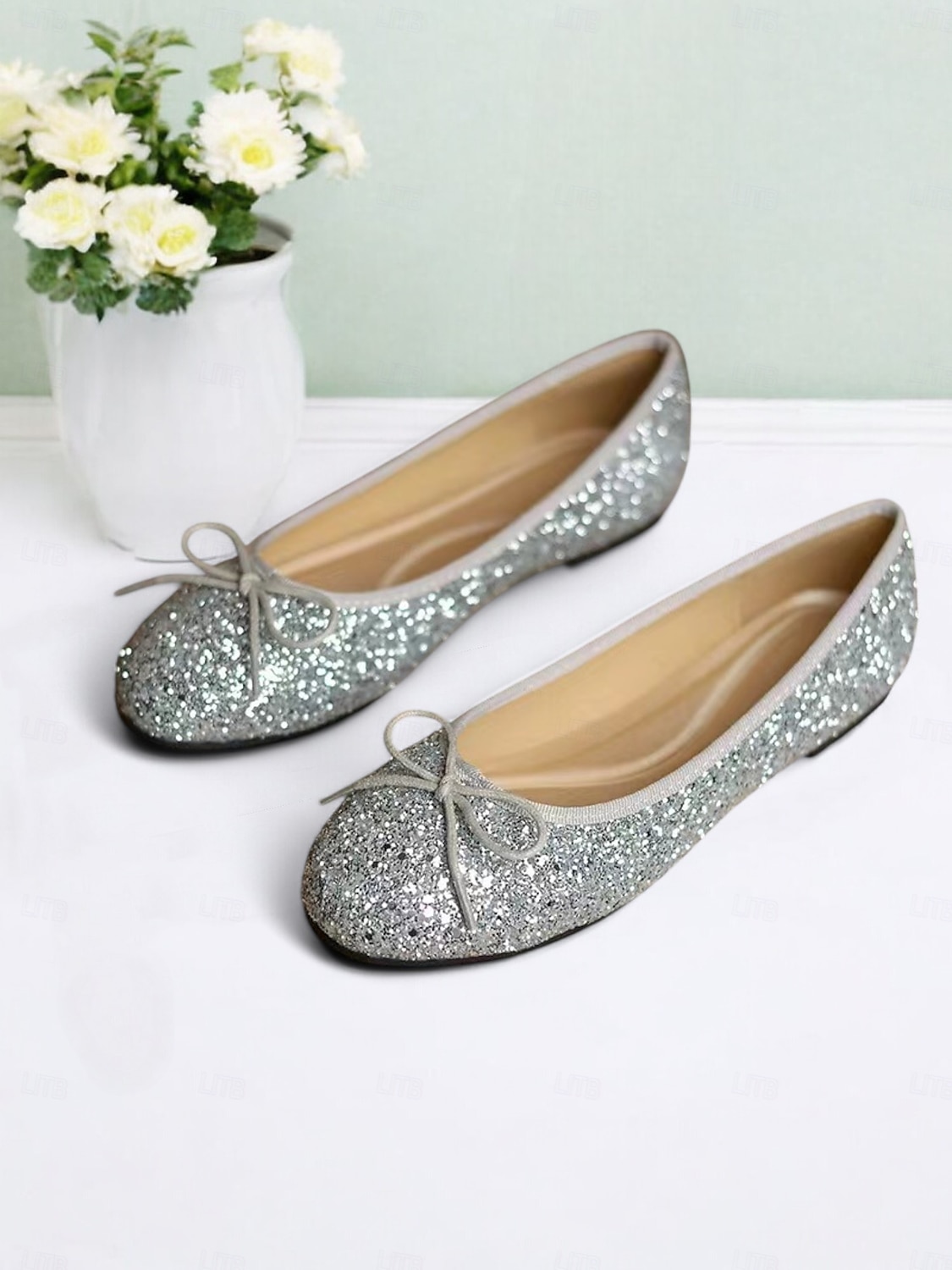klassiset jousibalettitassut naisille - mukavat pyöreäkärkiset slip-on kengät toimistoon ja arkeen 2026 - $29.99 –P6