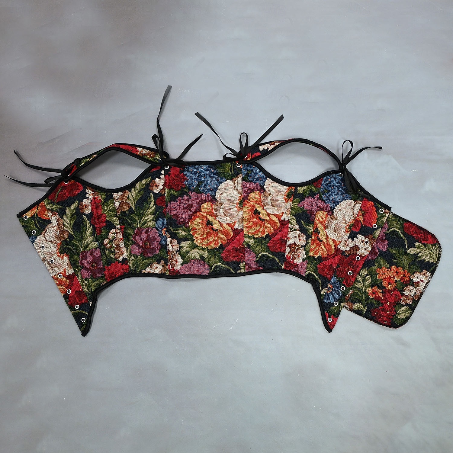 Retró Középkori Reneszánsz Fűző Prsluk Bustier Viking Fűzős Virágos Jelmez Női Kelta Fantasy Mindszentek napja Farsang Teljesítmény Parti LARP Felnőttek Fűző 2025 - $30.99 –P4