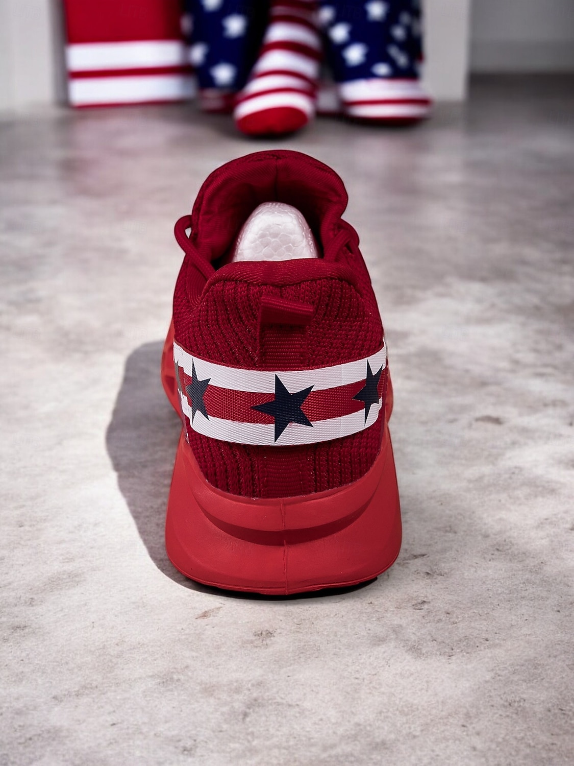 Damen-Sneaker mit Blade-Sohle zum Unabhängigkeitstag – patriotische Laufschuhe mit amerikanischer Flagge für Sport und Freizeit 2025 - $29.99 –P5