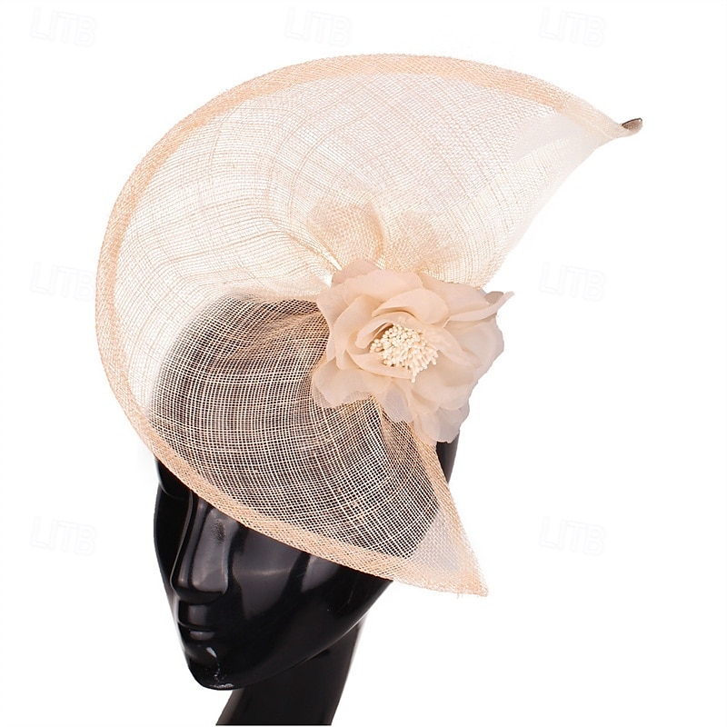 accessoire Imitation Lin Mariage Soirée Élégant Mariage Avec Fleur Casque Couvre-chef de 2025 ? $28.99 –P4