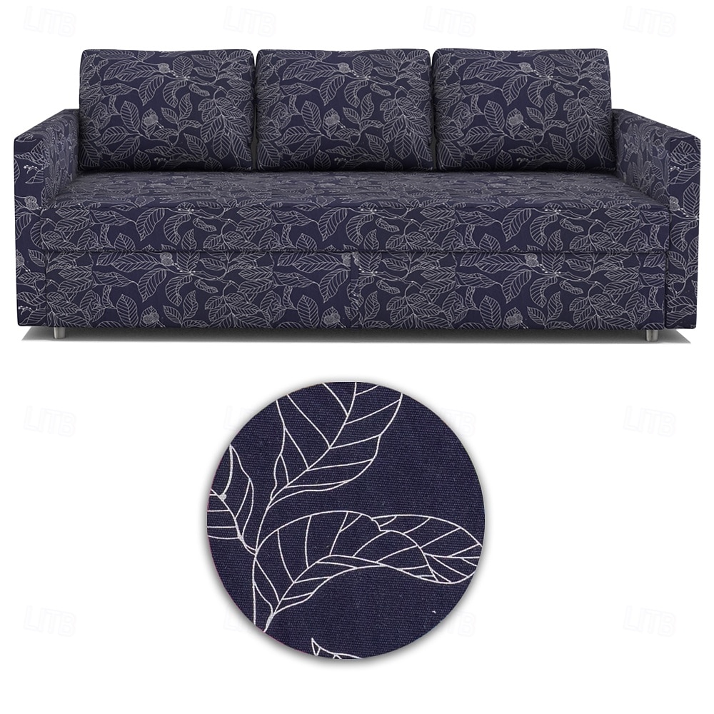 floral sovesofa trekk futon trekk ensfarget vattert slipcovers frihetcover litb prime trekk 2025 - $205.49 -P13