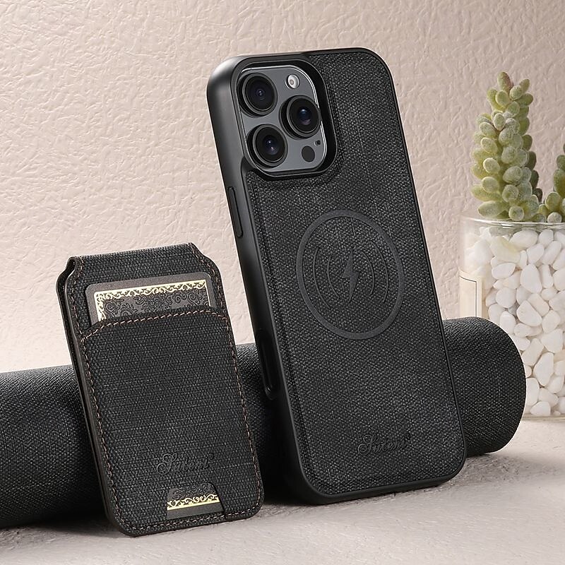 teléfono Funda Para iPhone 16 Pro Max Plus iPhone 15 Pro Max Plus iPhone 14 13 12 Pro Max Plus Funda Trasera con Soporte Desmontable Magnética Retro TPU Cuero de PU 2025 - GBP £17 –P5