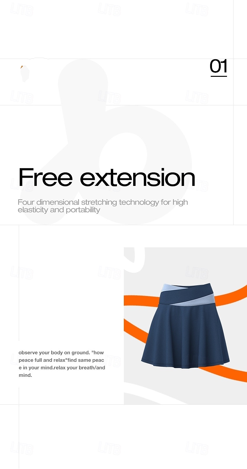 Women's Yoga Skirt 2 in 1 High Waist Yoga Gym Workout Pilates Bottoms Color Block Black Navy Blue Purple Sports Activewear Stretchy Slim 2025 - $28.99 –P2