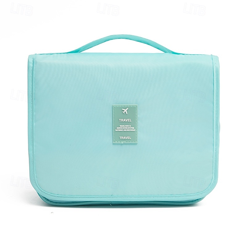Portable Travel Toiletry Bag, Large Capacity Hanging Makeup Organizer, Handheld Storage Pouch for Travel 2025 - $9.99 –P13