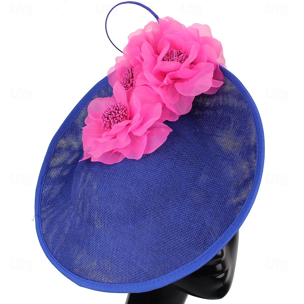 Hodeplagg Stoff Fedora-hatt Bryllup Fødselsdag Temafest Hesteveddeløp Elegant Vintage Søt Med Fjær Blomsterhodeplagg 2025 - $39.99 –P12