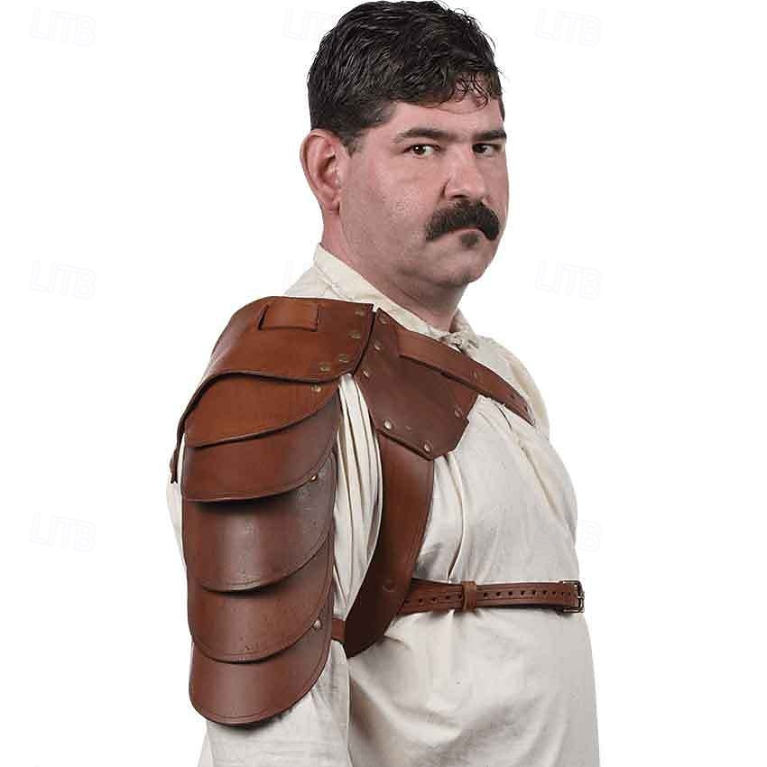 Μεσαίωνα Αναγέννησης Steampunk Όπλα και Πανοπλία Θωράκιση Ώμου Καρφί Ανδρικά Βίκινγκ Φαντασία Απόκριες Μασκάρεμα Επίδοση Σκηνή Μασκάρεμα Ενηλίκων Θωράκιση Ώμου 2025 - $26.99 –P10