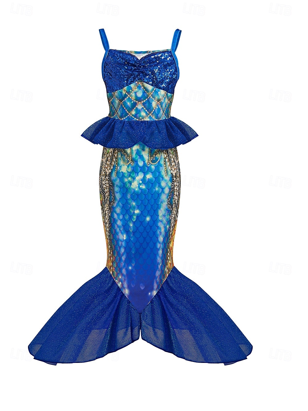 The Little Mermaid Little Mermaid Princess Mermaid Dress Theme Party Costume Cosplay Movie Cosplay for Girls' Kid's Carnival Masquerade Party Holiday 2025 - $30.99 –P12