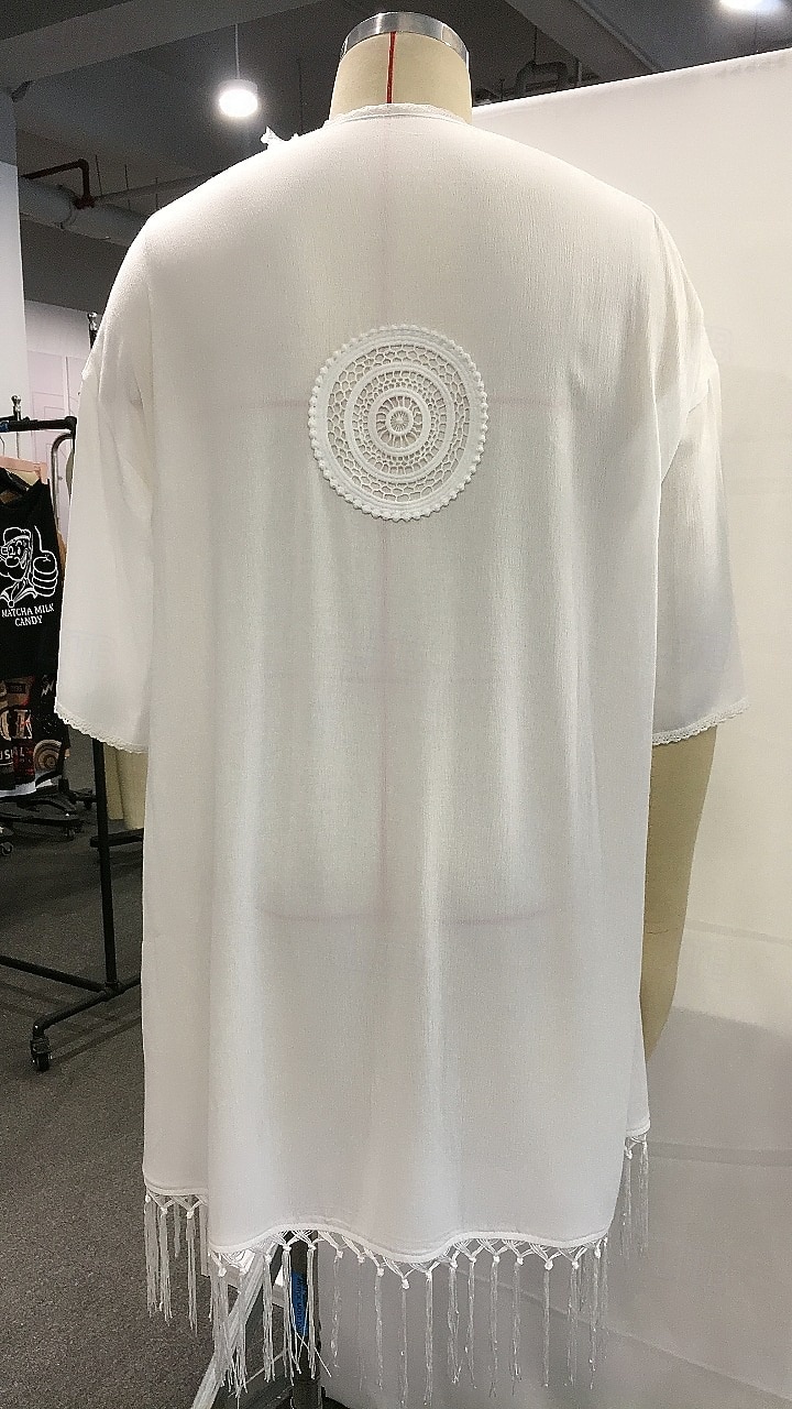 Retro / vintage Średniowieczne Renesansowa Koszula Kimono Pirat Wiking Frędzel Jednokolorowe Strój na bal maskowy Męskie Piracki Bal maskowy Urlop Codzienne Dla dorosłych Koszula 2025 - $38.99 –P5